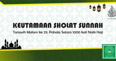 Keutamaan Sholat Sunnah tarawih malam Ke– 29 : Pahala Setara 1000 Kali Naik Haji