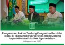 Pengarahan Rektor tentang Penguatan Karakter Islami di Lingkungan Universitas Islam Malang kepada Dosen Pengampu Mata Kuliah Agama Islam
