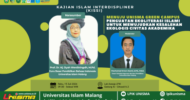 KISSI – MENUJU UNISMA GREEN CAMPUS PENGUATAN EKOLITERASI ISLAMI UNTUK MEWUJUDKAN KESALEHAN EKOLOGIS CIVITAS AKADEMIKA
